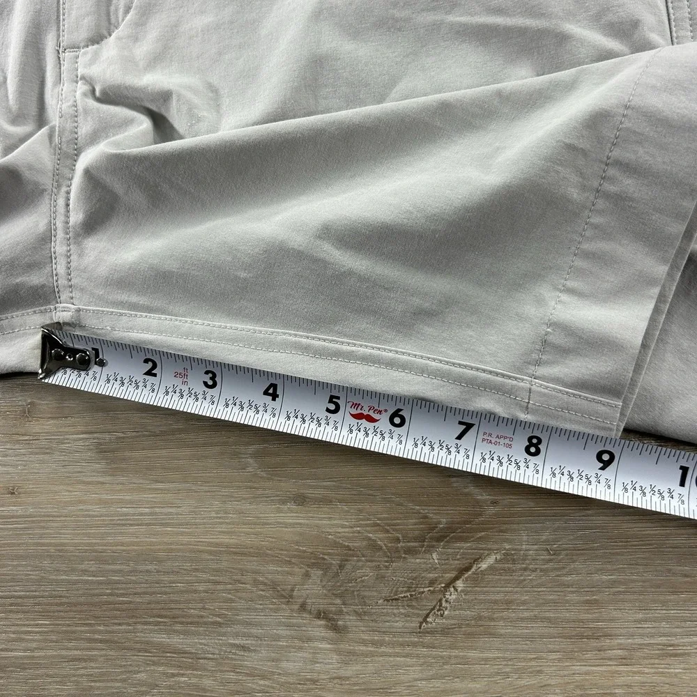 Faherty All Day Shorts Mens 33 Khaki Stone 9